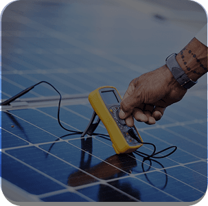 IESCO approved net metering solar inverter system for grid connection